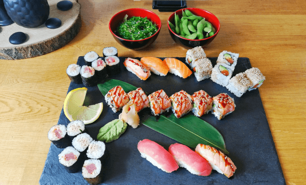 TAKE AWAY SUSHIS ROLLE ET NYON | CHF 10.- offerts