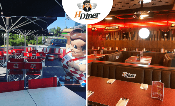 HDINER AMERICAN FOOD MORGES | CHF 20.- offerts
