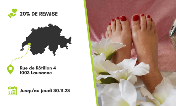 BEAUTÉ REGARD & PIEDS | 20% de remise