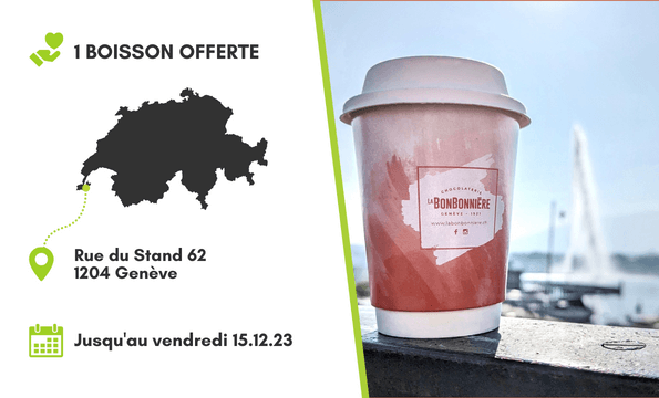 CHOCOLATERIE ARTISANALE | 1 Boisson offerte