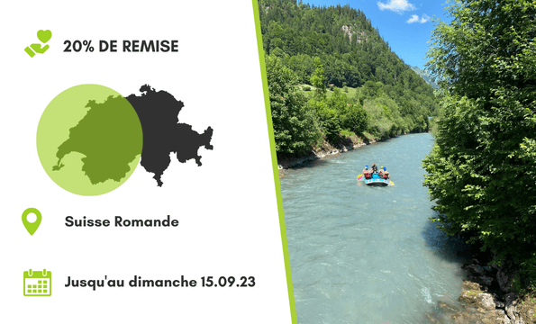 RAFTING | 20% de remise