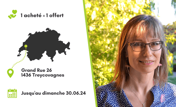COSMÉTIQUES NATURELS | 1 acheté = 1 offert