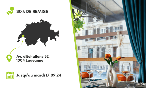 RESTAURANT CORSE | 30% de remise