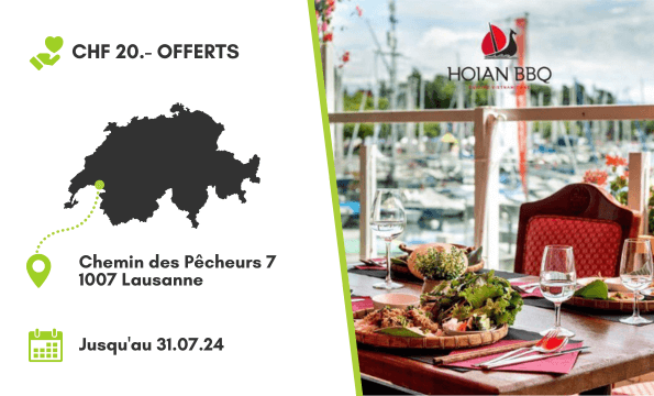 CUISINE VIETNAMIENNE OUCHY | CHF 20.- offerts 