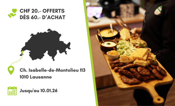 RESTAURANT ALBANAIS | CHF 20.- offerts 