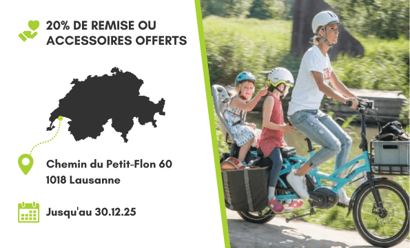 VÉLO ÉLECTRIQUE | 20% de remise