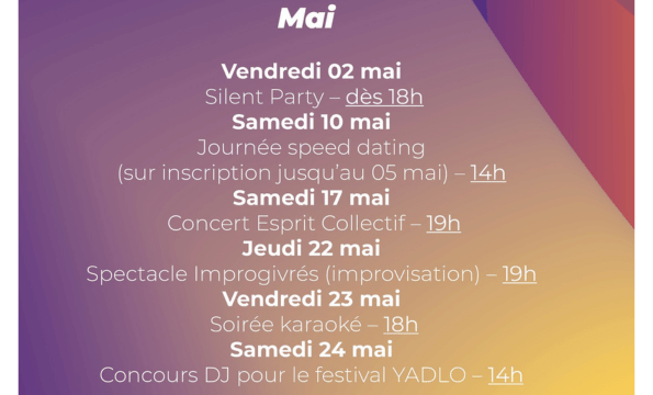 CENTRE CULTUREL  | 1 verre offert