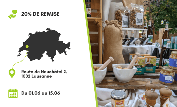 SUPERMARCHÉ BIO | 20% de remise