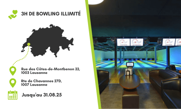 BOWLING FLON & VIDY  | Illimité pendant 3 heures