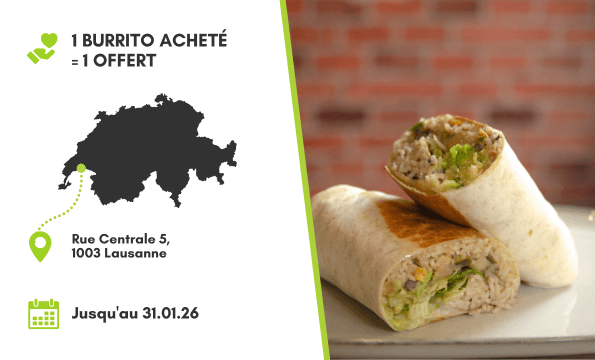 MEXICANA CENTRAL | Burrito offert