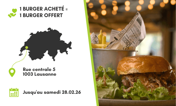 RESTAURANT LATINO | 1 burger acheté = 1 offert