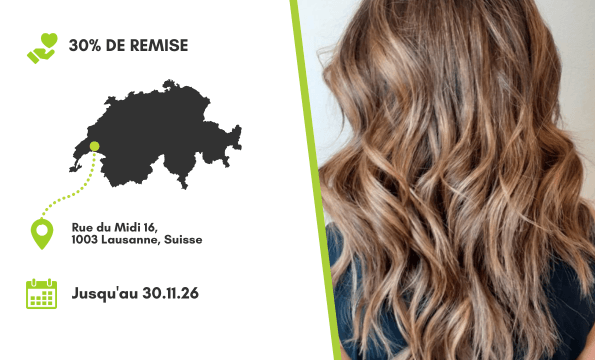COIFFEUR LAUSANNE | 30% de remise